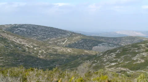 Mediterranean forest mountains Stock Footage 37244047