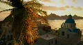 Mediterranean Greek Coastal Village HD Footage