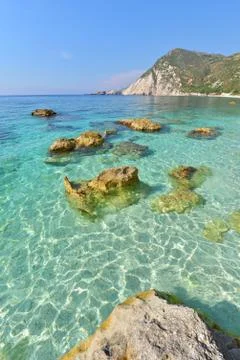 Mediterranean ladnscape Stock Photos