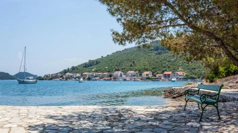 Mediterranean landscape Foto stock