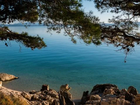 Mediterranean landscape Stock Photos