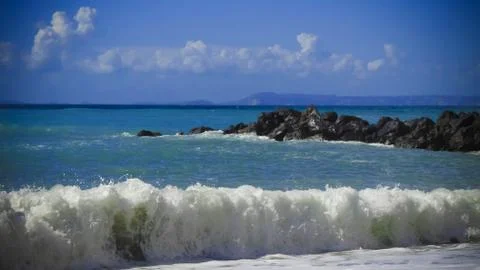 Mediterranean landscape Stock Photos