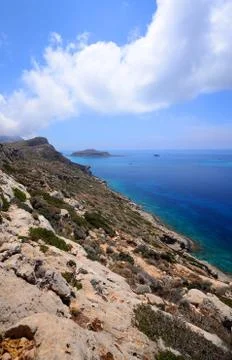 Mediterranean landscape Stock Photos