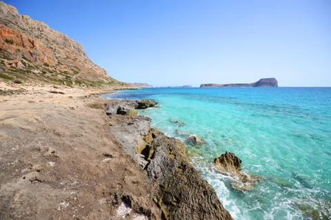Mediterranean landscape Stock Photos