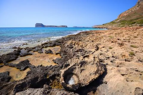 Mediterranean landscape Stock Photos