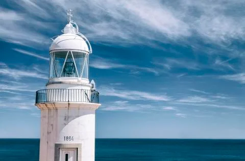 Mediterranean Lighthouse  Stock-Fotos