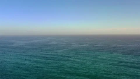 Mediterranean Ocean with boat Stock Footage 288462149