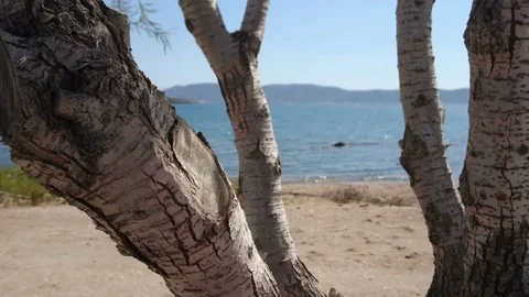 Mediterranean panorama in Greece. Video stock 81187979