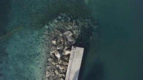 Mediterranean Pier Stock Footage 146911747