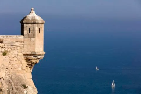 Mediterranean poster Stock Photos