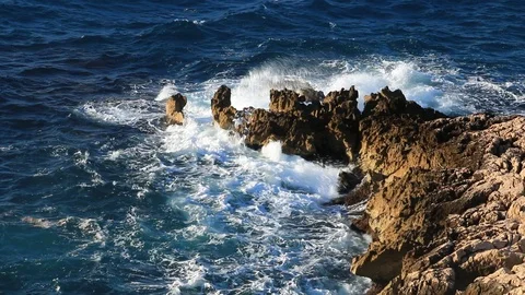 Mediterranean reefs. Video stock 121532543