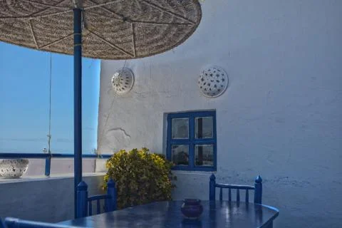 Mediterranean restaurant Foto stock
