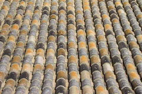 Mediterranean roofing Stock Photos