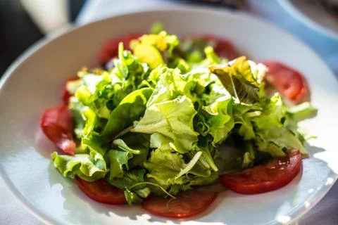 Mediterranean salad Stock Photos