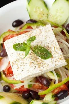 Mediterranean Salad Stock Photos