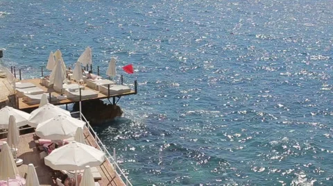 Mediterranean sea coast Stock Footage 68083068