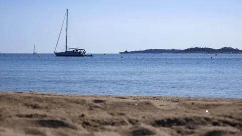 Mediterranean Sea, in the evening 動画素材 79879863