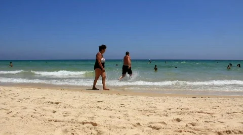 Mediterranean Sea Stock Footage 776961