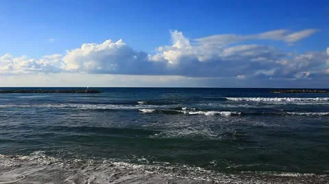 Mediterranean Sea Stock Footage 15177195