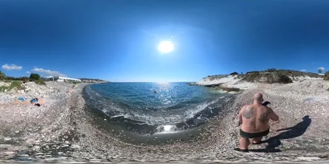 Mediterranean sea Stock Footage 234697941