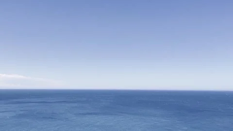 Mediterranean sea with infinite perspective Stock Footage 280125849