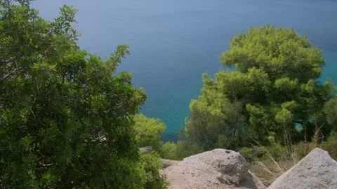 Mediterranean sea landscape Stock Footage 270142653