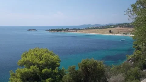 Mediterranean sea landscape Stock Footage 270142999