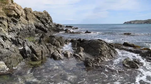 Mediterranean seascape Stock Footage 151166979