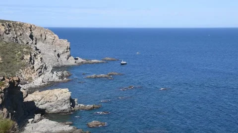 Mediterranean seascape Stock Footage 151824434