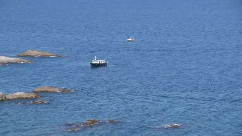 Mediterranean seascape Stock Footage 151896111