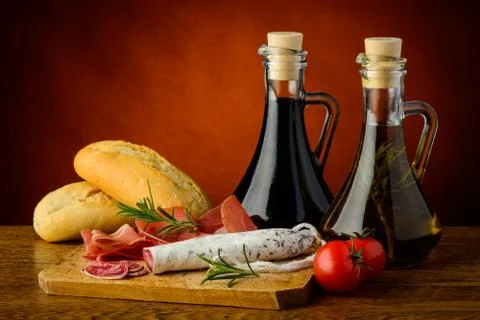 Mediterranean snack Stock Photos
