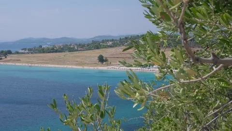 Mediterranean summer landscape Stock Footage 270143409