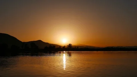 Mediterranean Sunrise Stock Footage 85714426