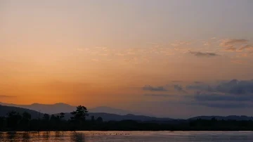 Mediterranean Sunrise Stock Footage 85914524