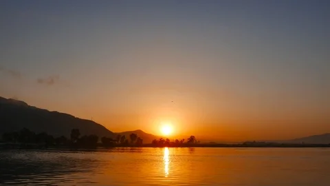 Mediterranean Sunrise Stock Footage 87446629