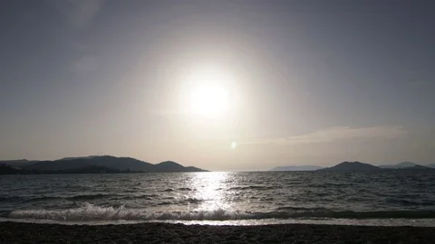 Mediterranean Sunset  Stock Footage 73068051