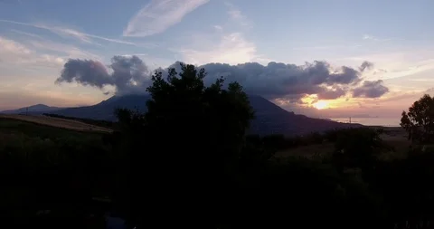 Mediterranean sunset Stock Footage 90804945