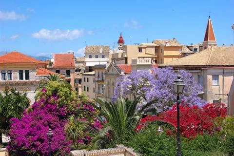 Mediterranean town Stock Photos
