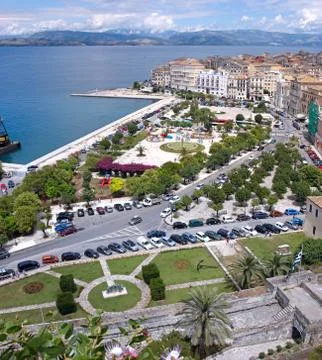 Mediterranean town Stock Photos