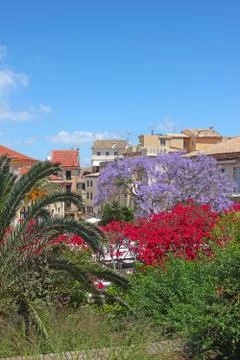 Mediterranean town Stock Photos