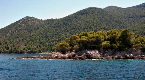 Mediterranean view Stock Photos