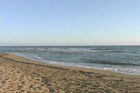 Mediterranean wave sounds Stock Footage 112903