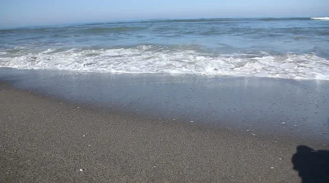 Mediterranean waves Stock Footage 27278428