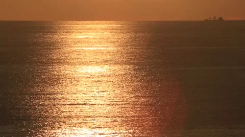 Mediterrenean Sunset Stock Footage 58862947