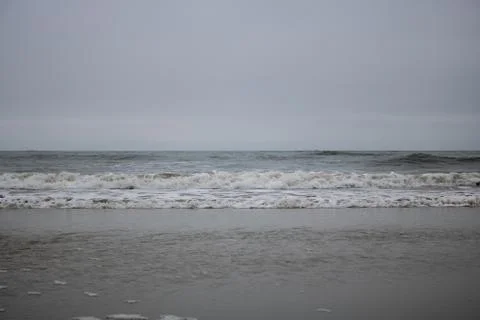 Medium Angle shot of the Sea 스톡 사진
