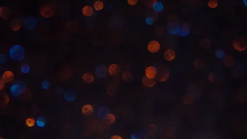 Medium Blue And Orange Sparkles Stock Footage 299087591