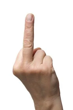 Medium finger Stock Photos