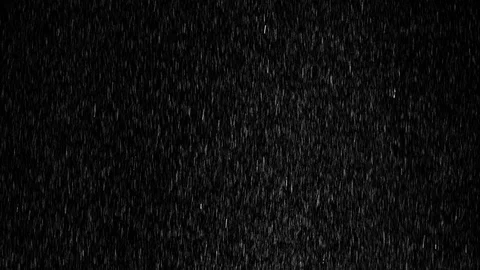Medium heavy droplets of rain, falling on an isolated background Stock Footage 126152730