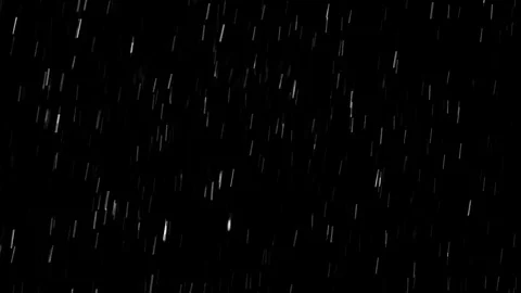 Medium heavy droplets of rain falling on an isolated background Vidéo 126158128