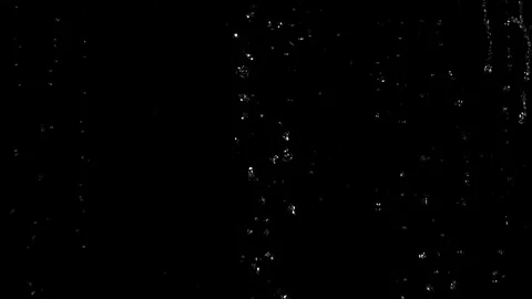 Medium heavy droplets of rain, falling on an isolated background Stock Footage 126163993